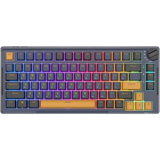 Клавиатура Royal Kludge RK-H81 RGB Star Night (RK Cyan)